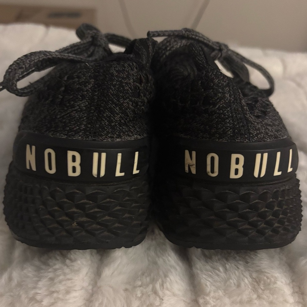 NOBULL Black & Charcoal Knit Trainers